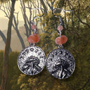 Carnelian & Sunstone Moonshroom